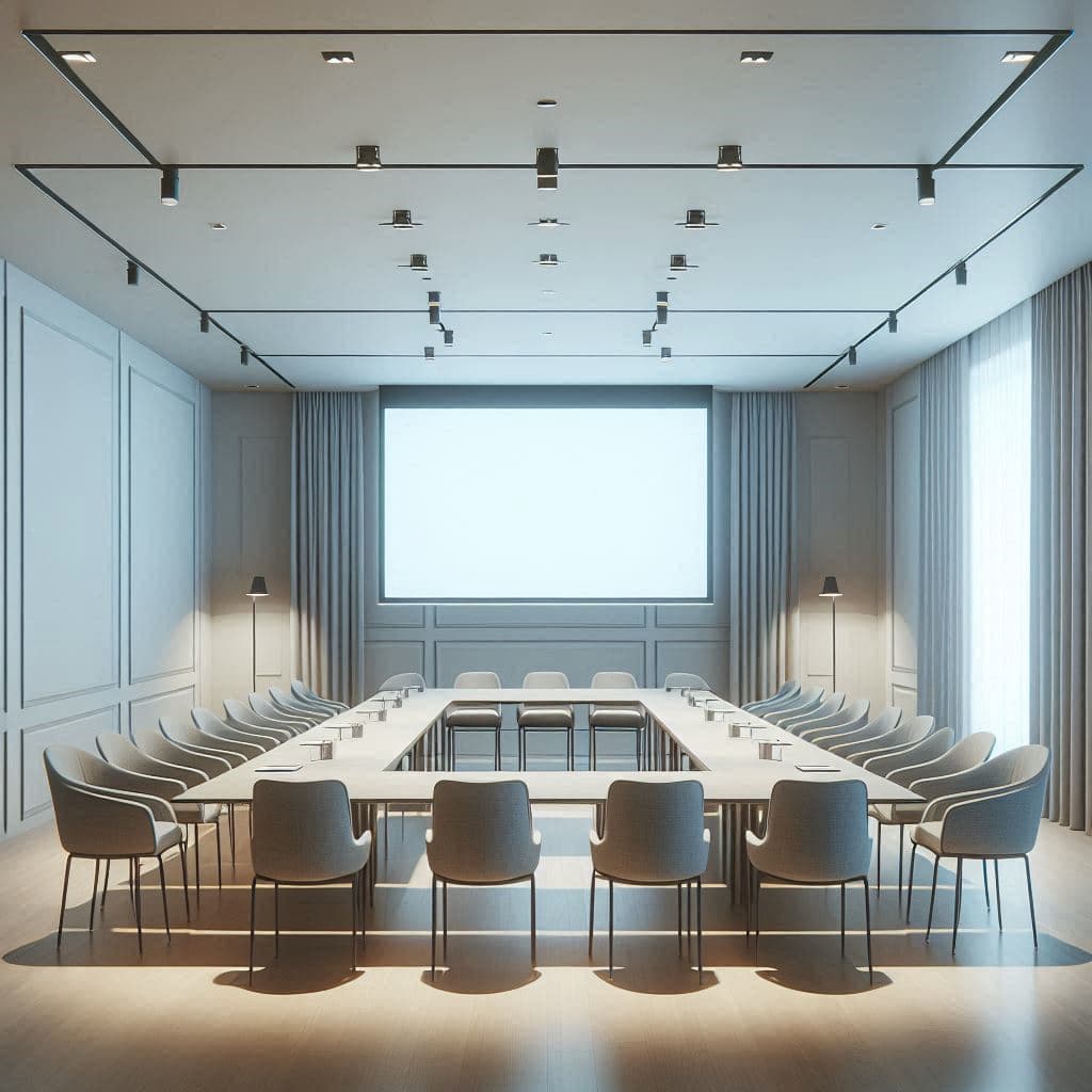 写字楼办公行政部门遇突发新闻发布会时会议区临时保密措施一般由谁设计并复核